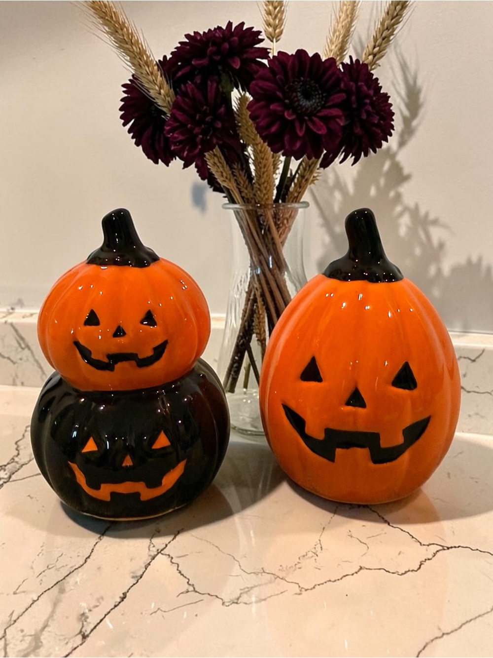 Decorative Halloween and Fall Thanksgiving Salt & Pepper Shakers NWT (Pick One) - Picture 5 of 11